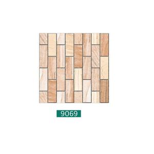 Carrelage de pierre design décoratif antidérapant en porcelaine pour extérieur 40x40cm - Product Image 1