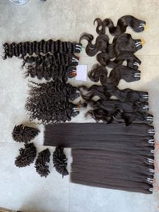 Wholesale Bone Silky Straight <b>Wig</b> Natural Straight Virgin Human Hair No Shedding Vietnamese Hair Extension - Product Image 3