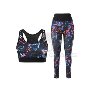 Conjunto de Yoga a la moda para mujer, ropa deportiva, conjunto de Fitness, 2 uds. - Product Image 1