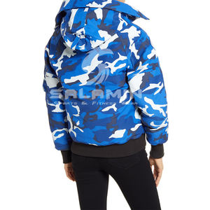 Chaqueta Acolchada de Nailon Transpirable, Personalizada, de Manga Larga, Talla Grande, para Mujer, Invierno 2022 - Product Image 4