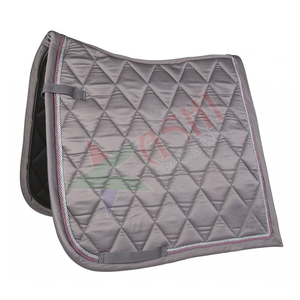 Almohadillas de sillín de equitación ecuestre personalizadas a precio de fábrica, almohadilla de sillín de caballo acolchada cómoda con forro de polialgodón - Product Image 1