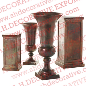 Urna para Flores y Columna Cuadrada para Decoración de Centro de Mesa de Boda, Urna para Flores de Alta Calidad con Columna Cuadrada para Centro de Mesa - Product Image 6