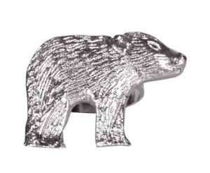 Anillo para Servilletas de Metal Plateado, Hecho a Mano, de Diseño Moderno y Ecológico, Decoración para Mesa de Fiesta, Colección AB - Product Image 3