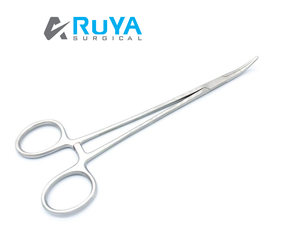 Pinces hémostatiques chirurgicales, chirurgie générale, réutilisables, pinces Adson, Spencer, Wells, pinces artériales, Halsted, délicates, 8 pouces, droites, courbées, CE - Product Image 2