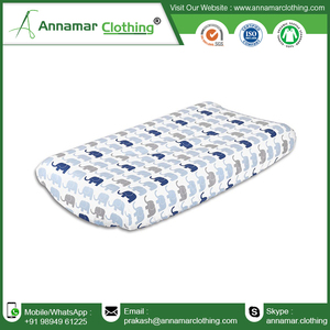 Drap d'encastrement de lit pour bébé, en pur coton, vente en gros - Product Image 6