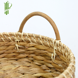 ตะกร้าหวายผสม2022ถาดสานถาดไม้ไผ่หญ้าทะเลเสิร์ฟอาหารเวียดนาม - Product Image 5