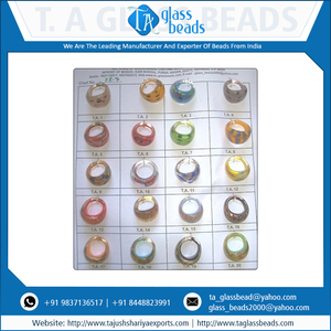 Nouveau fabricant de bagues en verre à motif floral - Product Image 6