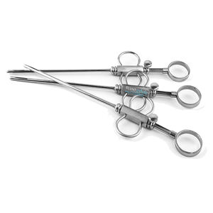 Vente en gros d'instruments vétérinaires de qualité supérieure Instruments pour tétines Extracteur de tumeurs à double lame en acier inoxydable - Product Image 5