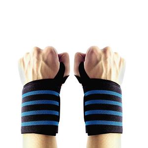 Bandes de poignet en néoprène de qualité supérieure unisexes, logo personnalisé, durables, réglables, antidérapantes, bande élastique, équipement de sécurité pour la salle de sport, équipement de fitness - Product Image 2