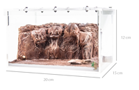 Empire Ants - Statue de fourmis en plastique écologique, thème Roches du Désert Rouge, pour fourmilière, maison de fourmis, 20X12X15cm, Classique, Toutes saisons