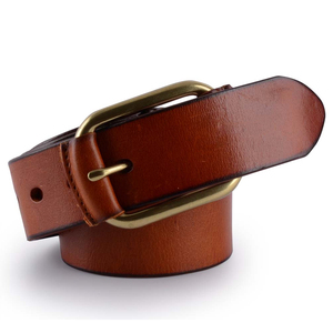Leather Leather for <b>Men</b> | New Design <b>Men's</b> Official <b>Black</b> <b>Real</b> Leather Belt With Simple Automatic Buckle Belt for <b>Men</b> - Product Image 3