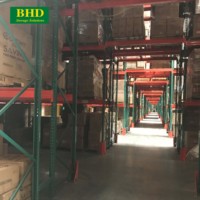 Étagère à palettes en acier de couleur personnalisée de qualité supérieure, design en forme de larme, 5 niveaux, protection contre la corrosion, capacité de 11000 à 51000 livres