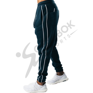 กางเกงวิ่งออกกำลังกายผ้าฝ้ายเอวกลางกางเกงฟิตเนสกางเกงฟิตเนสกางเกงฟิตเนสกางเกงวิ่งออกกำลังกายแบบลำลองออกแบบโลโก้ได้ตามต้องการสำหรับผู้ชาย2022 - Product Image 3