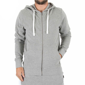 Solid Multi Color Hooded Jacket With Adjusting <b>String</b> Full Sleeves Ribbed Cuff Workout Tracksuit - Product Image 2