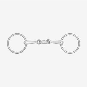 Joxar 2023 personalizado al por mayor de alta calidad producto ecuestre de equitación de doble articulación broca de anillo suelto Venta caliente - Product Image 3