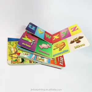 Ucuz özelleştirilmiş tam renkli bebek kitabı baskı ciltli mukavva çocuk kitapları
