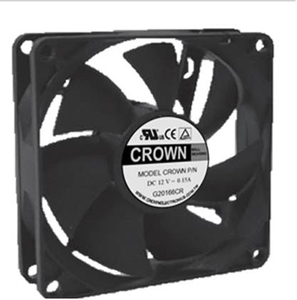 Corona 12V 24V 92x92x25mm de flujo Axial DC Fan - Product Image 1