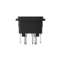 Connecteur Mini Din 5 broches femelle type DIP Modèle MD-05F3-01 Marque Nian-Yeong 2A 12V Usage industriel