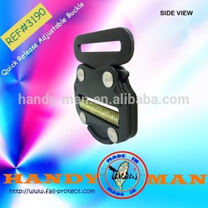 Hebilla de liberación de acero para arnés de bolsa - Product Image 3