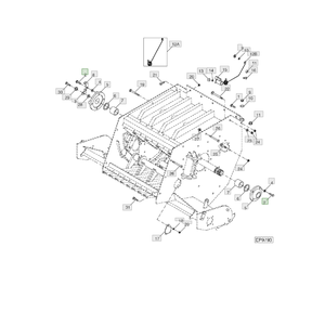 Tornillo de Cabeza Plana de Acero Inoxidable de Alta Resistencia Tradella International para Tractor JD, Pieza 19M7283, Maquinaria Agrícola Premium - Product Image 2