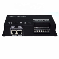 DMX 512 3CH 4CH x 8A Décodeur DMX A MENÉ Le Contrôleur 3 Canaux 4 Canaux Conducteur RVB RGBW LED Bande DC 12V-24V Haute Qualité DMX Décodeur