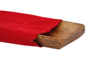Recipiente de Madera Rústico Natural Ecológico Hecho a Mano, Bolsa de Viaje, Apto para Horno/Microondas/Congelador, Ligero, Apilable, Estilo Americano