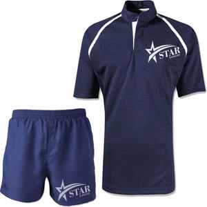 Uniformes de Rugby personnalisés de haute qualité, vente en gros, uniformes de Football en polyester, équipe 100% - Product Image 4