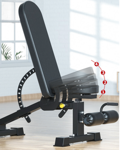 Cerdatec Commercial Pro con Banco de Pesas Ajustable para Ejercicios Planos inclinados y declinados - Product Image 4