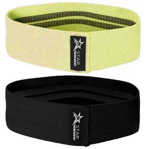 Women's Home Fitness Hip Strength Training <b>Bands</b> Wide Anti-Slip Fabric Resistance <b>Bands</b> for Booty <b>Exercise</b> Customizable Logo - Product Image 2