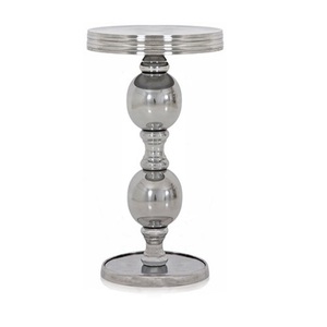 Table d'appoint en métal de qualité supérieure, Design traditionnel, fait à la main, Table en métal fantaisie, vente en gros, Table centrale classique - Product Image 2