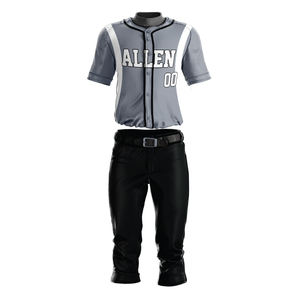 Uniforme de béisbol sublimado de último diseño 2025 | Conjunto de Jersey y pantalón | Precio al por mayor - Product Image 1