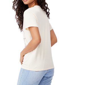 T-shirt en jersey 100% coton pour femme, design personnalisé, vêtements sur mesure pour l'été - Product Image 3