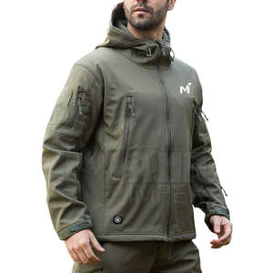 Chaqueta Polar de alta calidad para hombre, abrigo térmico con capucha para exteriores, ropa - Product Image 4