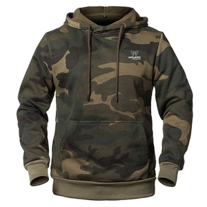 เสื้อฮู้ดลายพรางสำหรับผู้ชายเสื้อกันหนาวแบบสวมศีรษะขนาดใหญ่ลายพรางมีฮู้ดแฟชั่นใหม่สำหรับใส่วิ่ง - Product Image 2