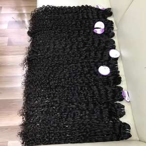 Extensions de cheveux brésiliens naturels Remy ondulés, couleur naturelle, 26, 28, 30, 32 pouces, prix de gros - Product Image 1