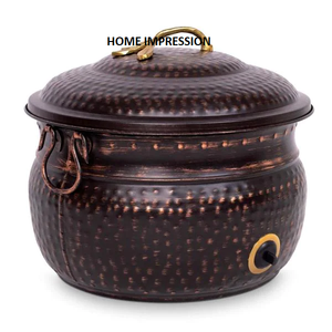 หม้อท่อโลหะแบบตอกสำหรับตกแต่งสวนดีไซน์ใหม่ล่าสุด - Product Image 6