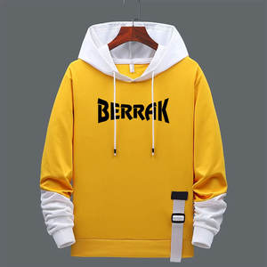 Men's Spring and <b>Summer</b> <b>Hoodies</b> Casual Men's Sports <b>Hoodies</b> Trendy Men's Loose V-Neck Student Jacket Pullover Hooded Teenagers - Product Image 1