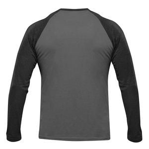 Nueva llegada al por mayor francés Terry algodón en blanco sudadera personalizada bordado ropa de calle moda hombres manga raglán sudadera - Product Image 4