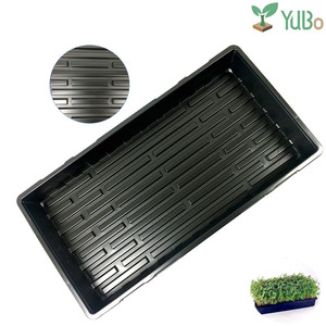 Venta caliente negro Extra <span class=keywords><strong>fuerza</strong></span> hidropónico las plántulas crecer bandejas para creciente microvegetales y <span class=keywords><strong>de</strong></span> pasto <span class=keywords><strong>de</strong></span> <span class=keywords><strong>trigo</strong></span> - Product Image 1