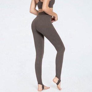 New Fashion High Waisted Yoga <b>Leggings</b> Solid Color Women Scrunch Butt <b>Seamless</b> <b>Leggings</b> - Product Image 1