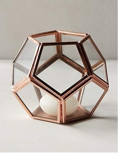 Portavelas de Metal de Hierro Ecológico de Estilo Moderno con Forma Geométrica Personalizada para Decoraciones Colgantes de Boda y Navidad - Product Image 6