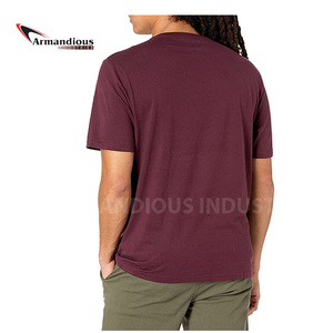 2025 offre t-shirt à col rond vierge de haute qualité personnaliser le t-shirt LOGO imprimé pour hommes en microfibre - Product Image 2