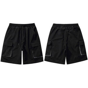 High Quality Cargo Styles <b>Shorts</b> Big Pockets <b>Men</b> Streetwear <b>Black</b> Baggy <b>Shorts</b> Fashion - Product Image 5