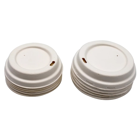 Mugs Custom Disposable Double Walled Dome Lid Push Top Lids 8oz And 12 Oz For Coffee Cups