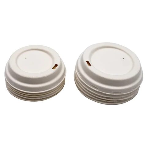Mugs Custom Disposable Double Walled Dome Lid Push Top Lids 8oz And 12 Oz For Coffee Cups