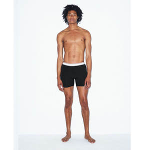 Sous-vêtements en coton solide de haute qualité, logo OEM personnalisé, respirants, caleçons et boxers pour hommes, boxershorts, sous-vêtements sexy. - Product Image 4