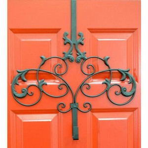 Cintre élégant de style unique de qualité supérieure Cintre de porte en fer doré - Product Image 4