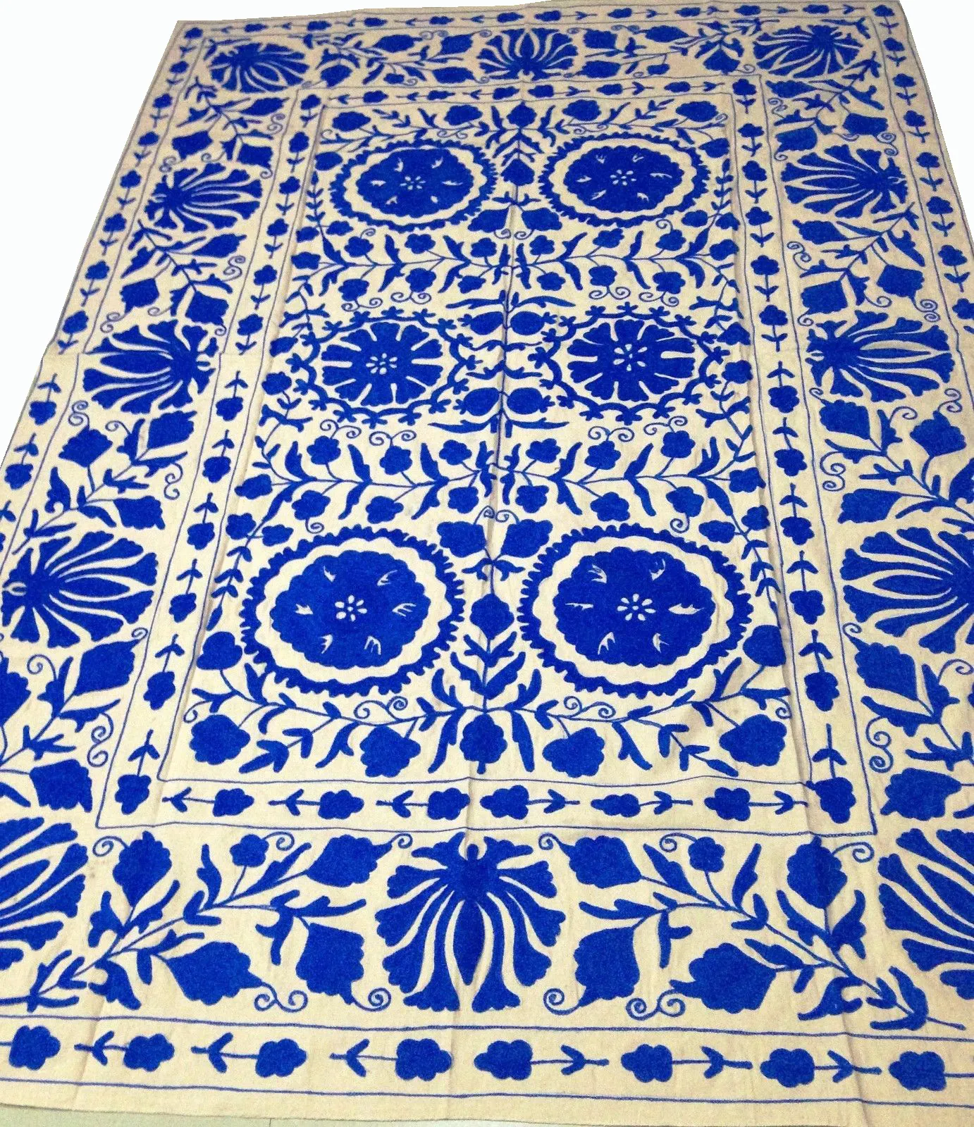 Sunnyang — couvre-lit brodé original, tapisserie, couverture de lit, style royal, broderie faite à la main, vente en gros