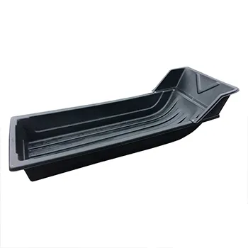Sled for snowmobile SV-1/O 1800x700x260 with towing device and bumper for snow