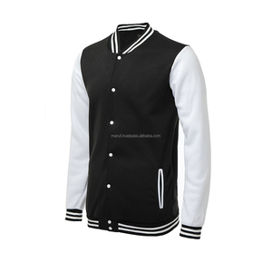 MSWVJ031 Veste d'hiver personnalisée pour homme XL en laine, style universitaire, chaude, pour l'extérieur, en tissu tissé, broderie, écologique, respirante - Product Image 2